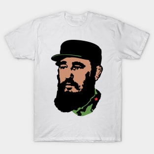 FIDEL CASTRO (Color) T-Shirt